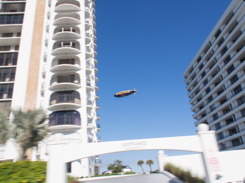 Beach Blimp, Daytona Beach, FL (Feb 2014)