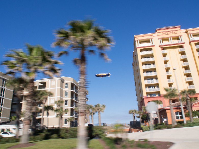Beach Blimp, Daytona Beach, FL (Feb 2014)
